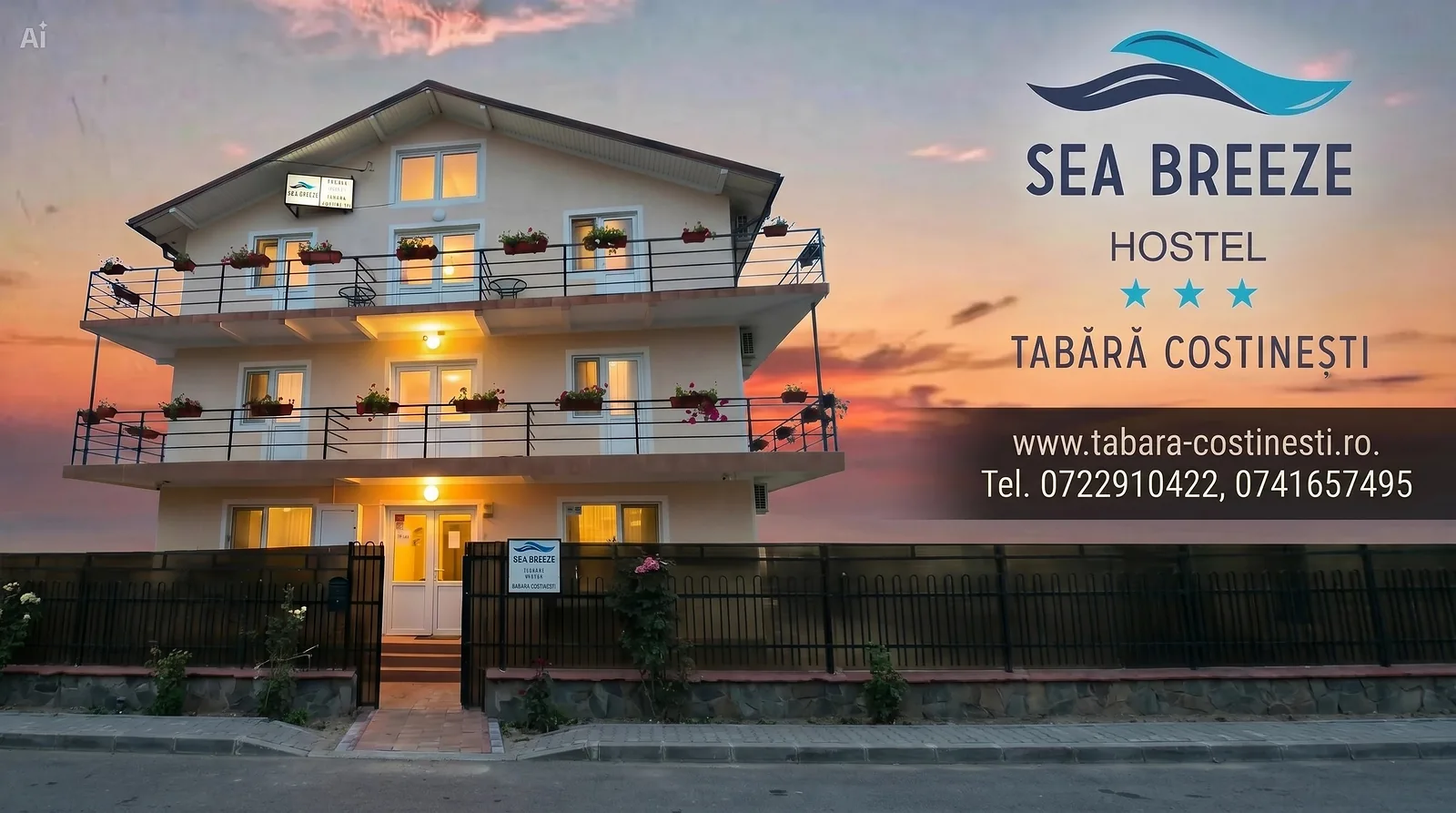 Hostel Sea Breeze, Schitu, Costinesti — foto 27