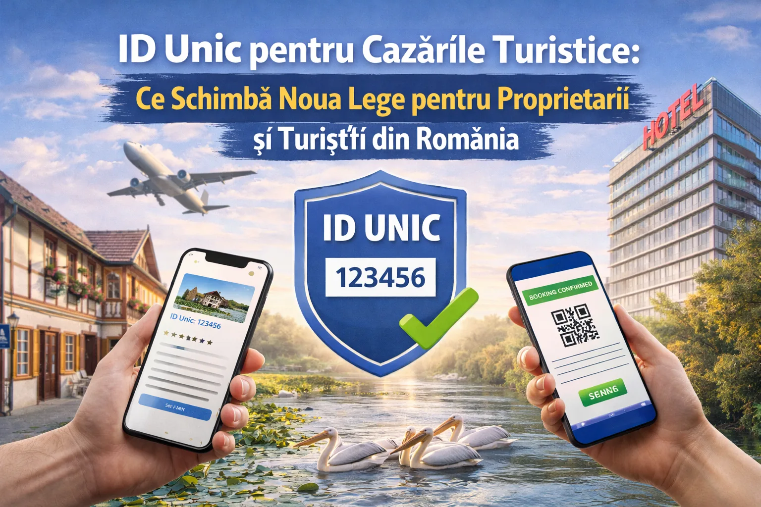 ID Unic pentru Cazările Turistice: Ce Schimbă Noua Lege pentru Proprietarii și Turiștii din România