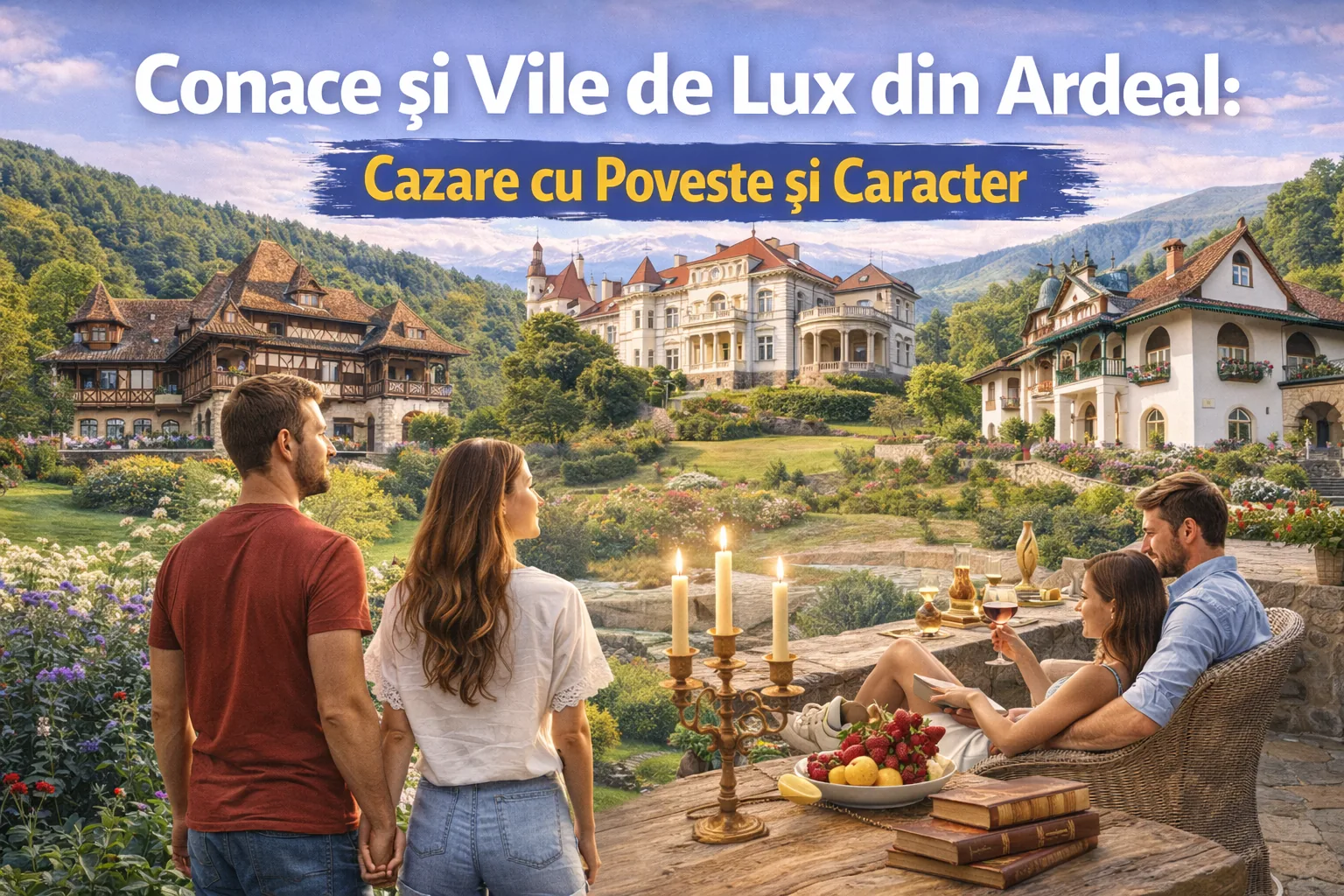 Conace și Vile de Lux din Ardeal: Cazare cu Poveste și Caracter
