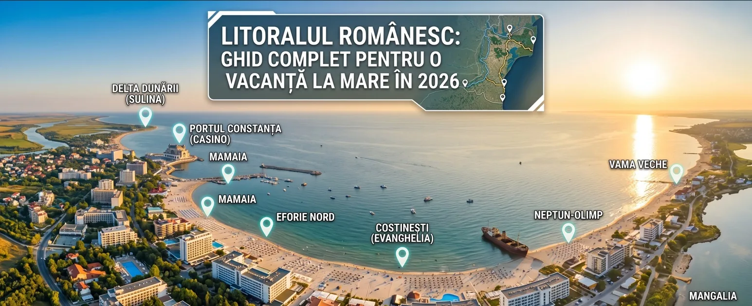 Litoralul Românesc: Ghid Complet pentru o Vacanță la Mare în 2026