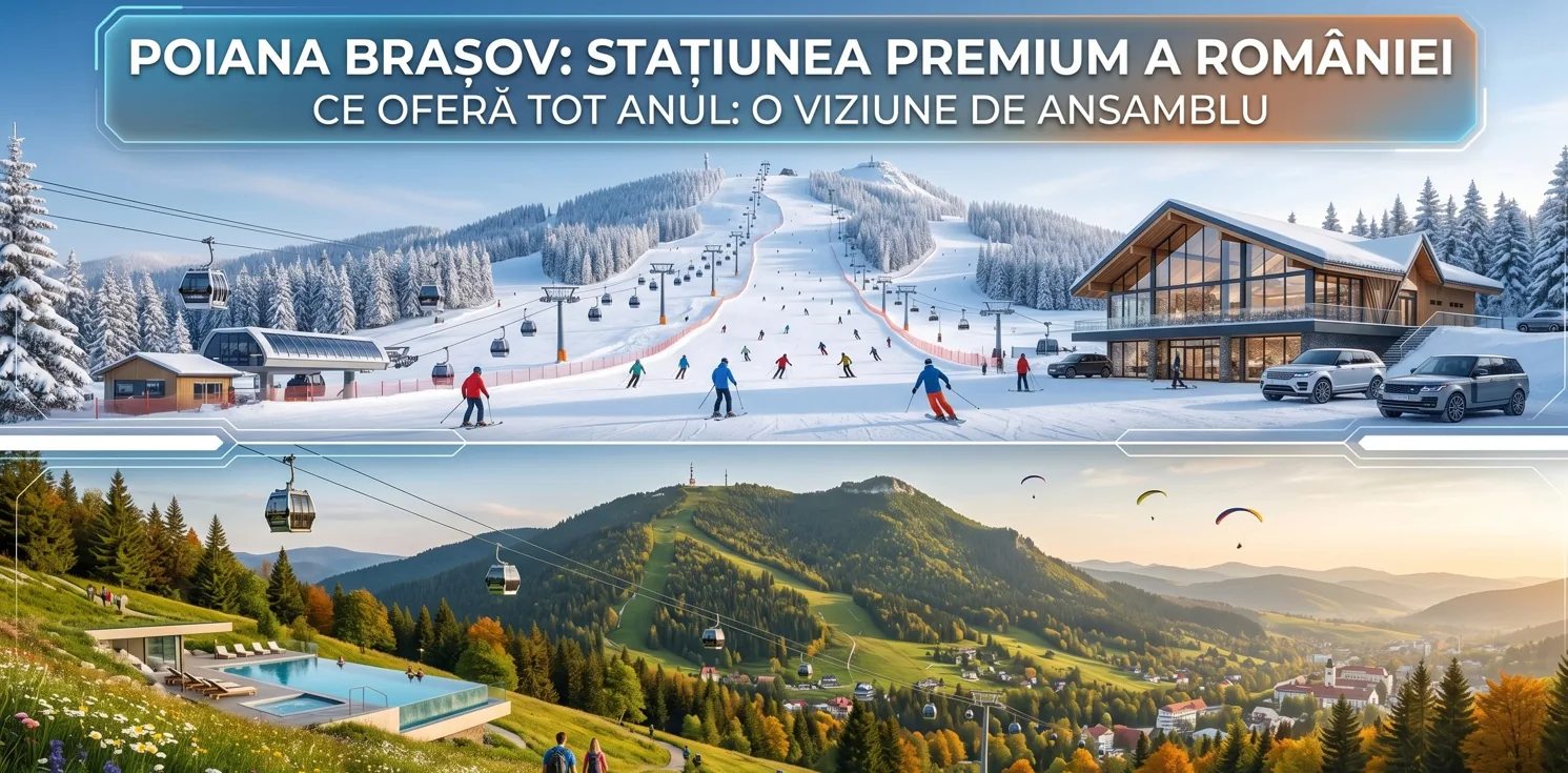 Poiana Brașov: Stațiunea Premium a României și Ce Oferă tot Anul