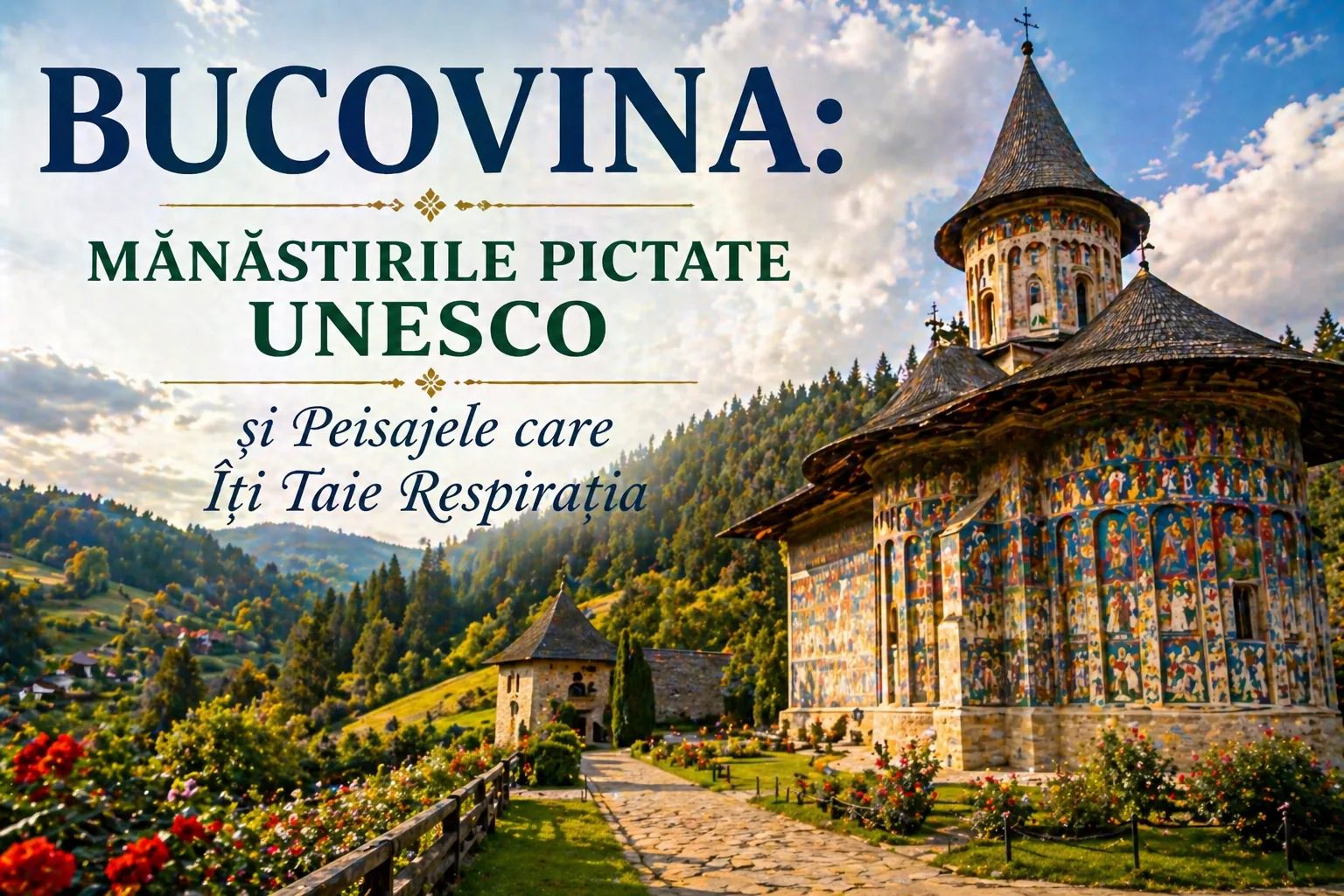 Bucovina: Mânăstirile Pictate UNESCO și Peisajele care Îți Taie Respirația