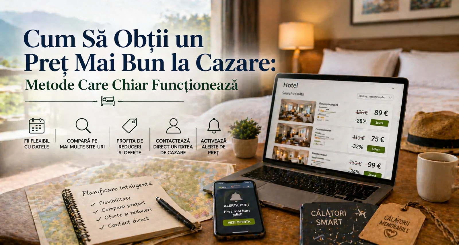 Cum Să Obții un Preț Mai Bun la Cazare: Metode Care Chiar Funcționează