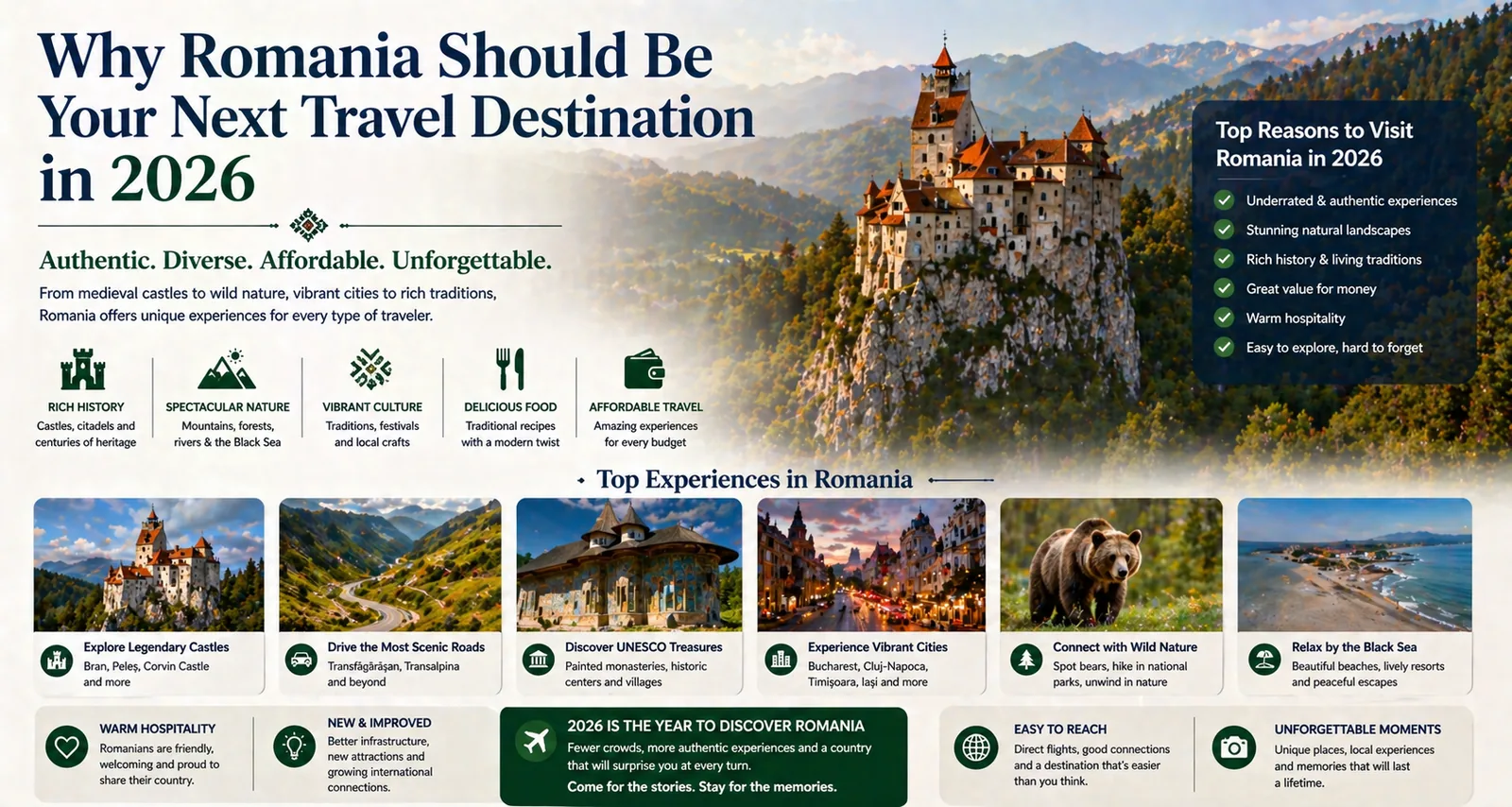 Why Romania Should Be Your Next Travel Destination in 2026