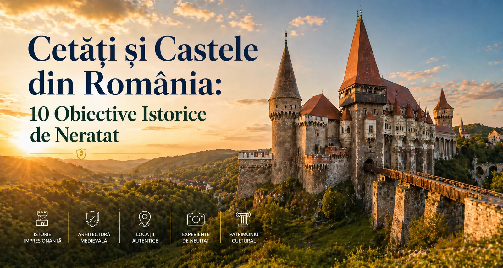 Cetăți și Castele din România: 10 Obiective Istorice de Neratat