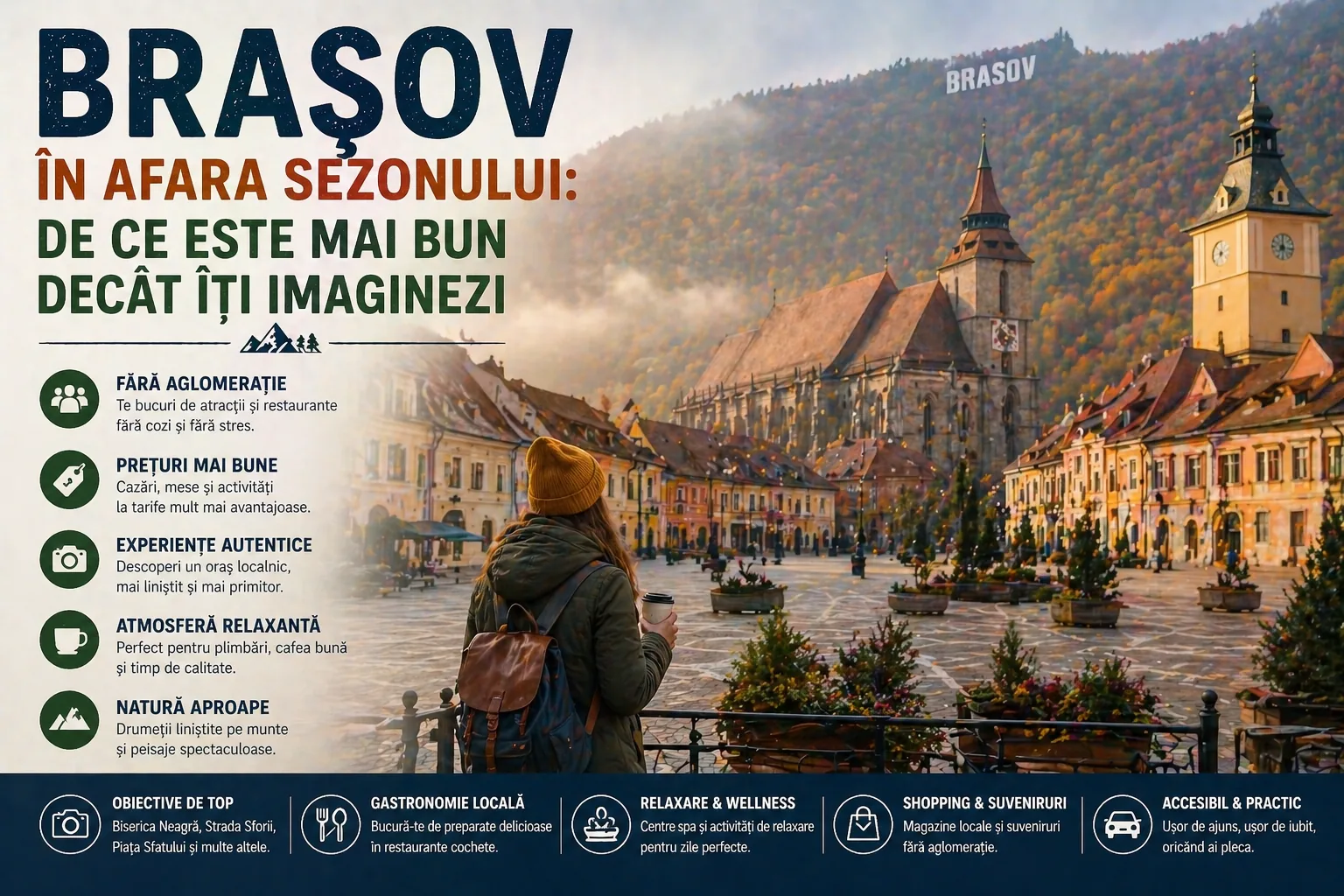 Brașov în Afara Sezonului: De Ce Este Mai Bun Decât Îți Imaginezi