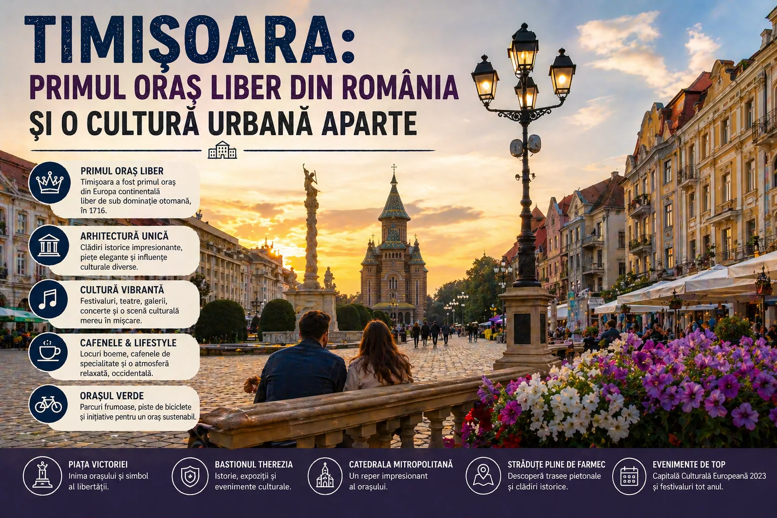 Timișoara: Primul Oraș Liber din România și o Cultură Urbană Aparte