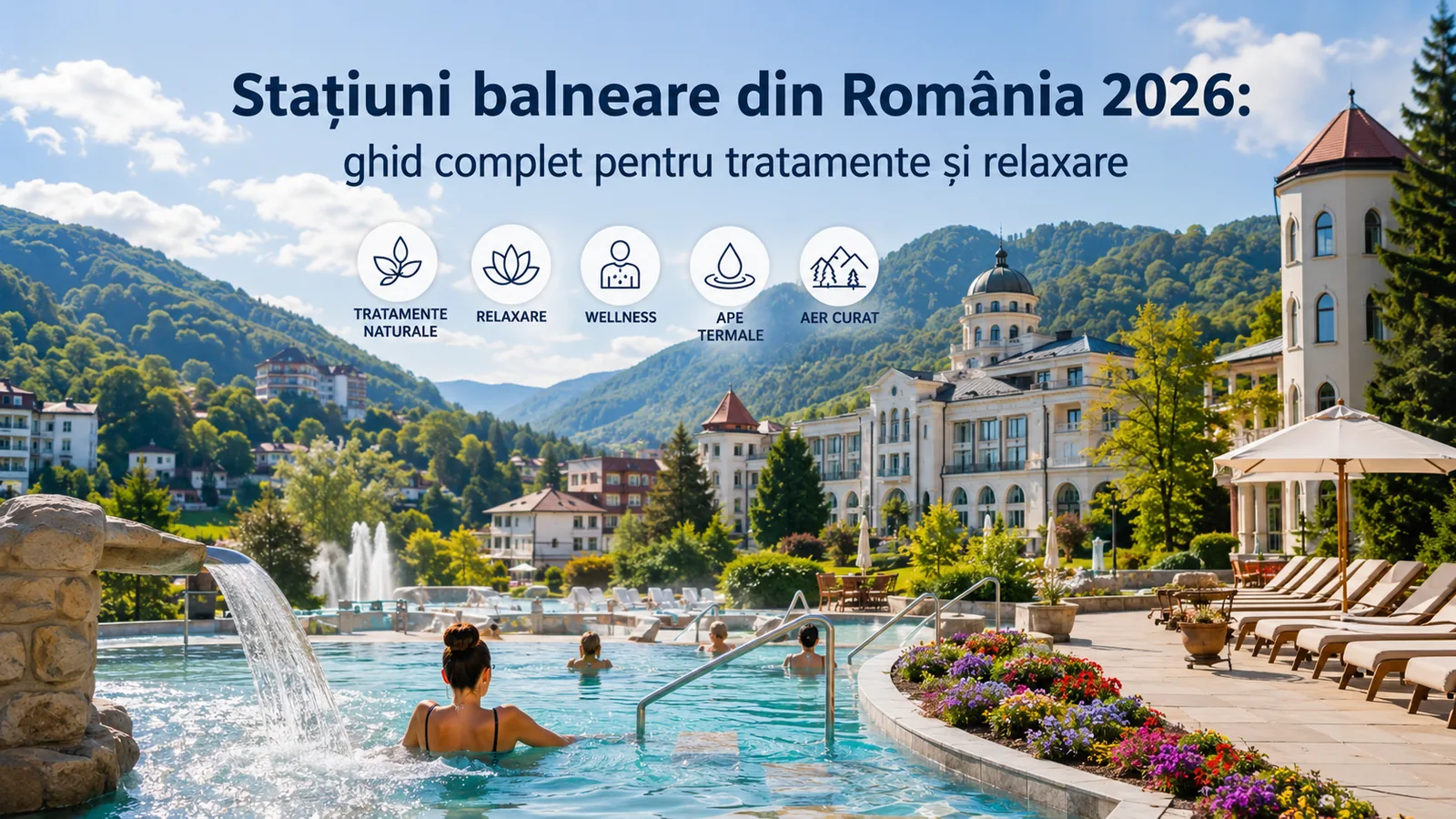 Stațiuni balneare din România 2026: ghid complet pentru tratamente și relaxare