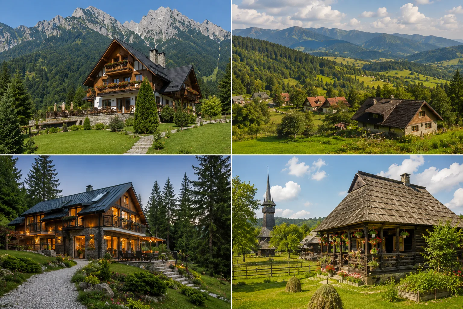 Cazare la munte vara 2026: ghid complet pe județe (Brașov, Sibiu, Suceava, Maramureș)