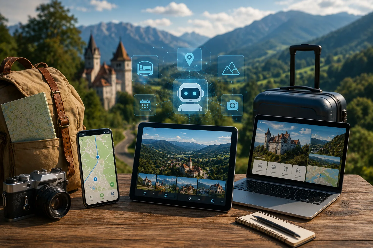 Aplicații și AI pentru turismul în România 2026: ghidul complet al instrumentelor digitale
