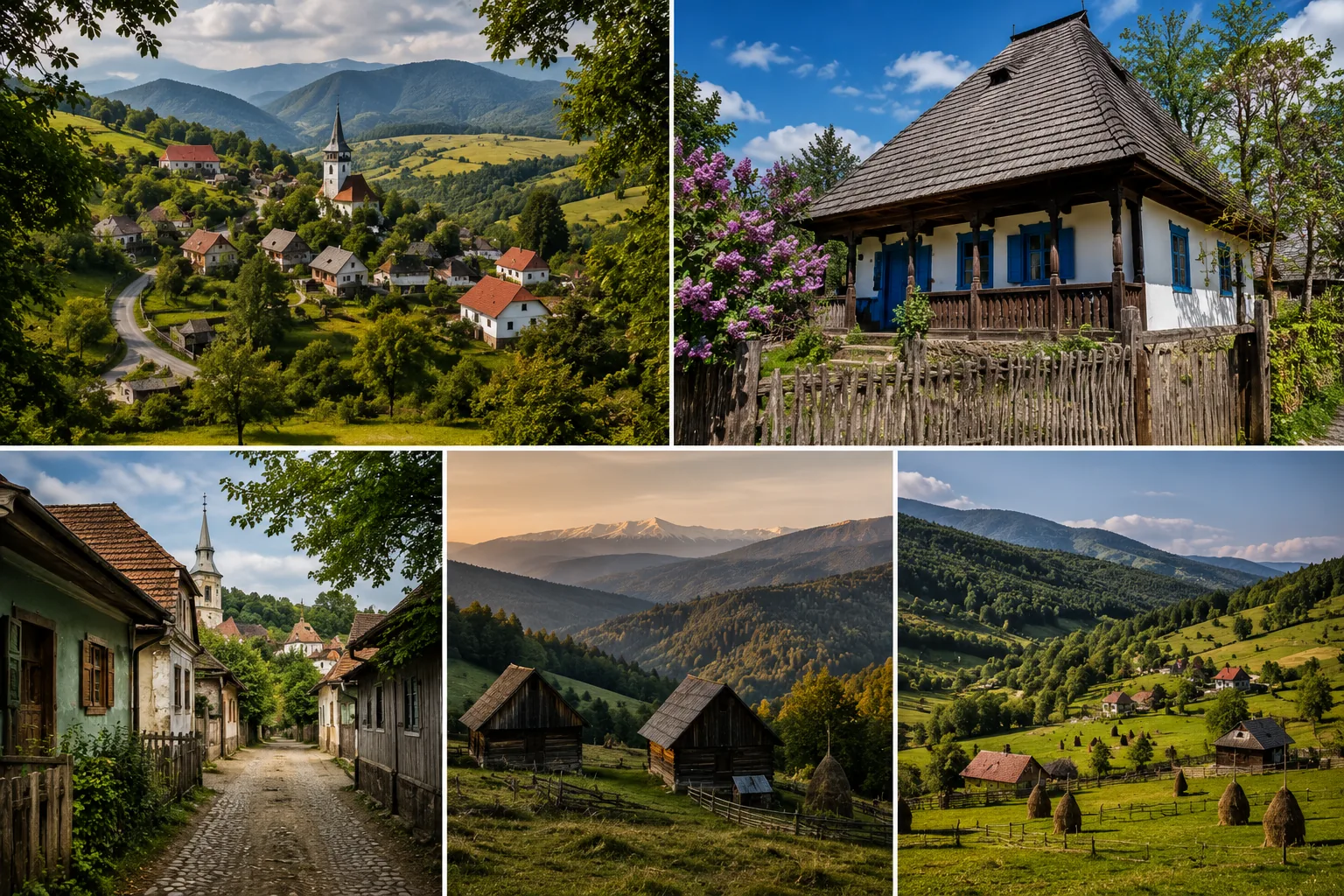 Cinci sate românești despre care prea puțini vorbesc, deși merită o zi sau două