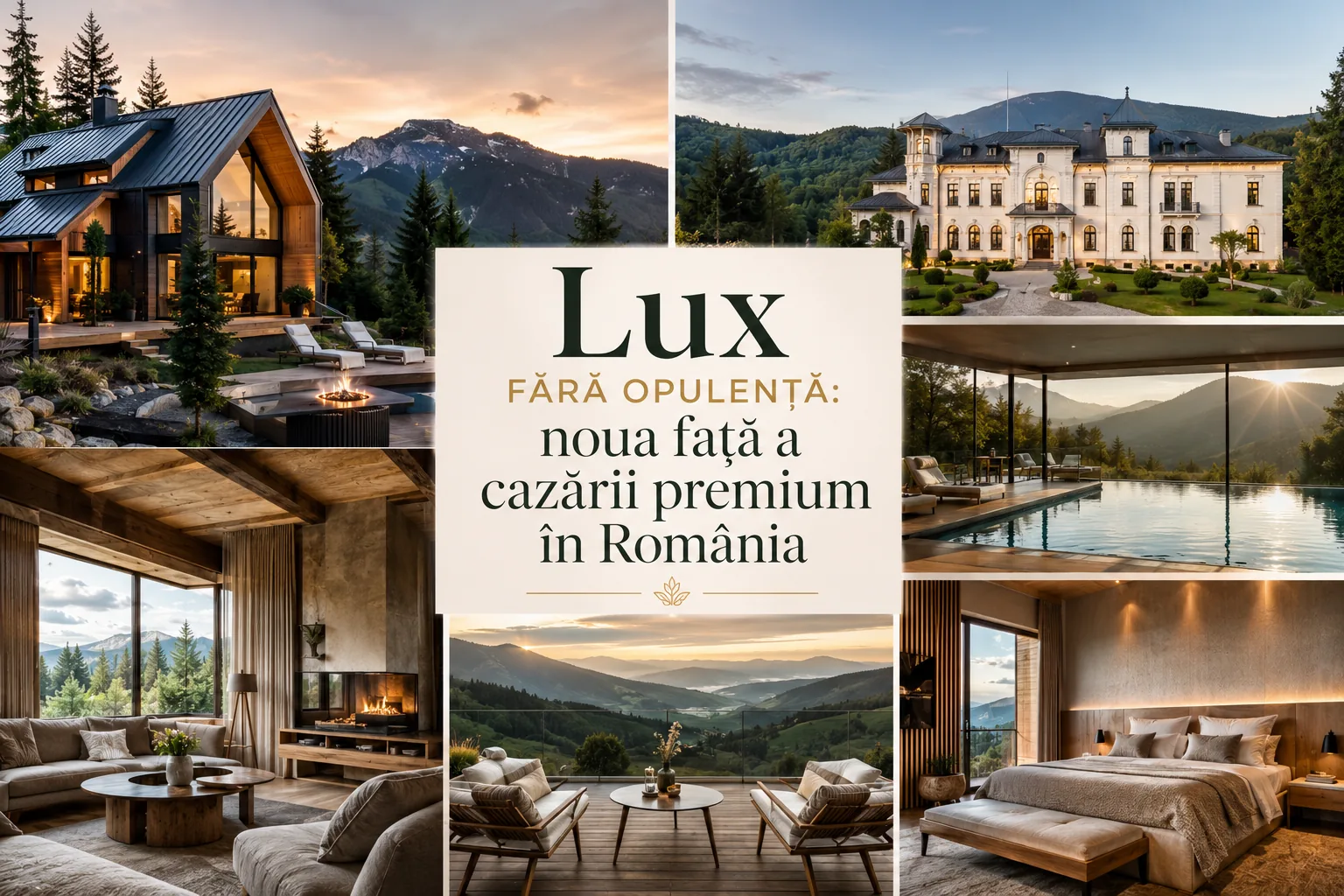 Lux fără opulență: noua față a cazării premium în România