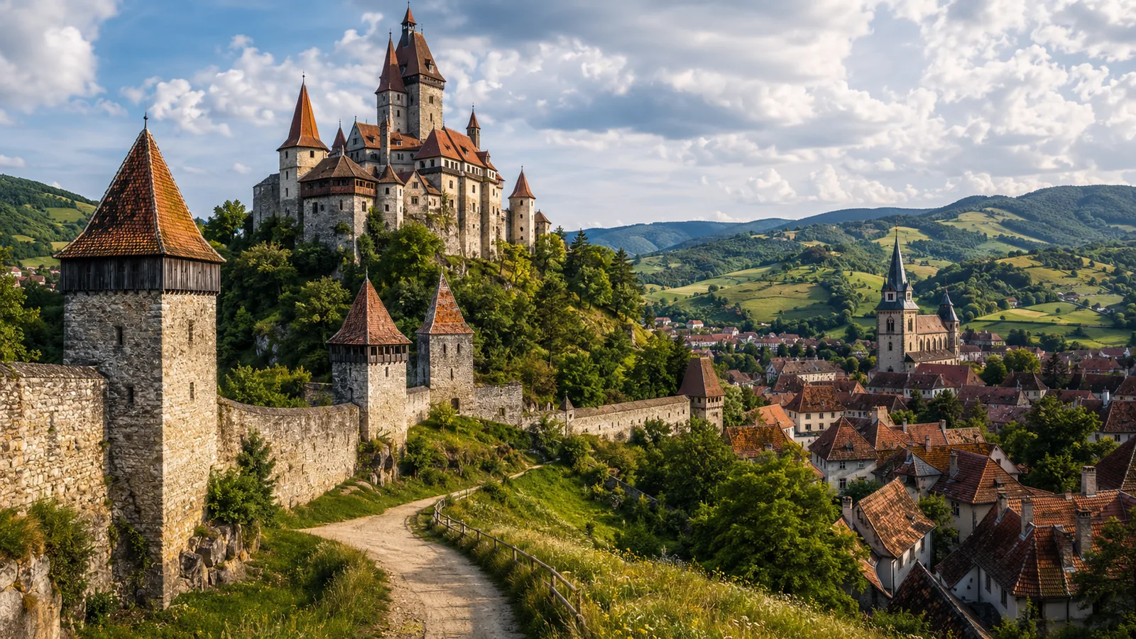 Castele și cetăți medievale din România: un traseu prin istoria care încă stă în picioare