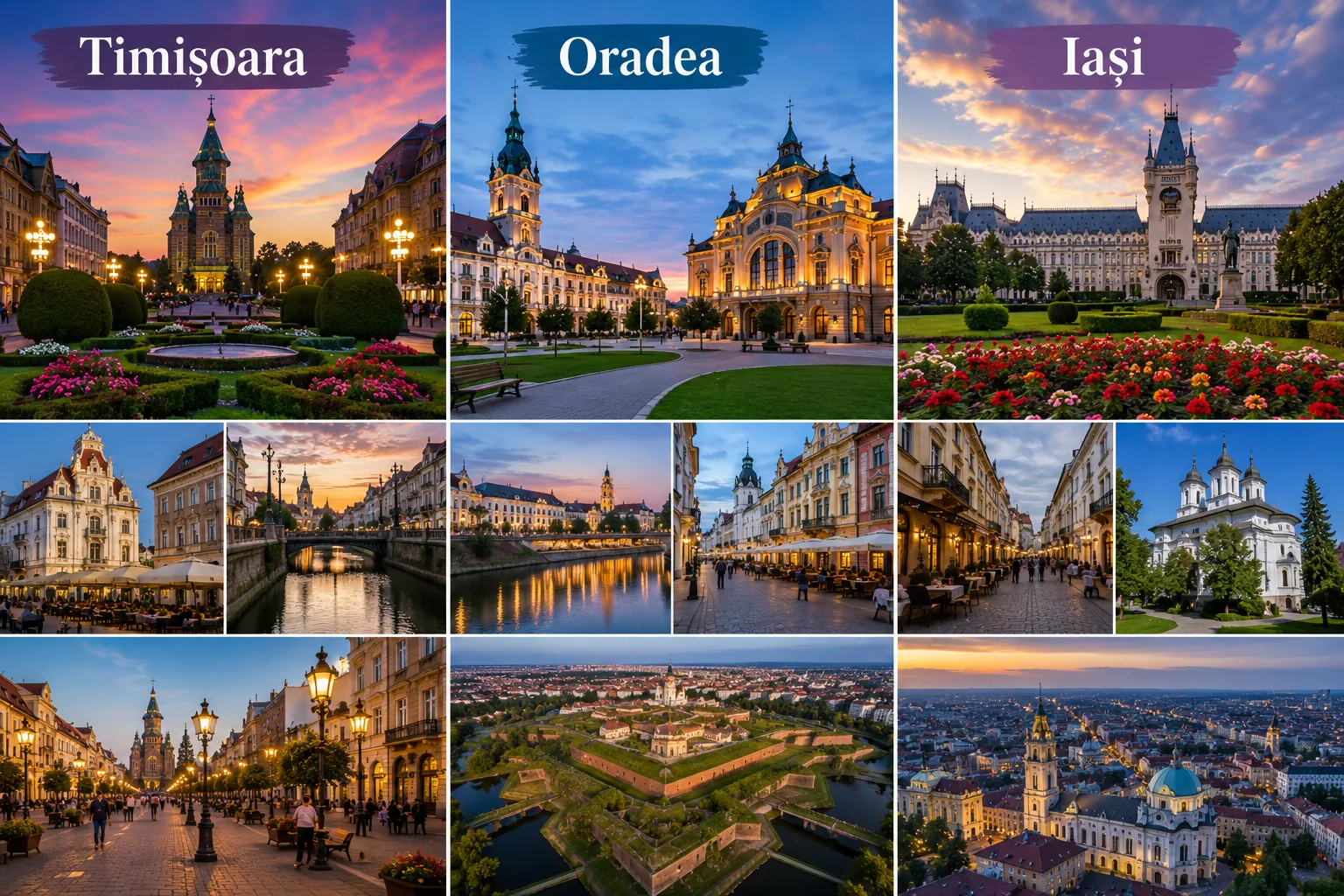 Timișoara, Oradea, Iași: orașele de city break pe care le subestimezi