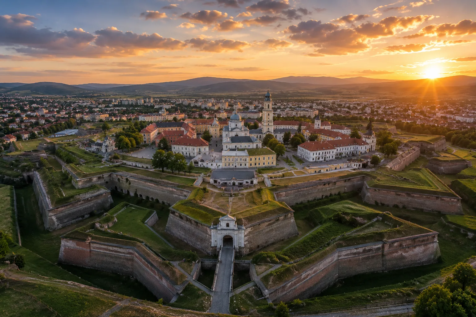 Cetatea Alba Carolina: steaua cu șapte colțuri și locul unde s-a făcut România Mare