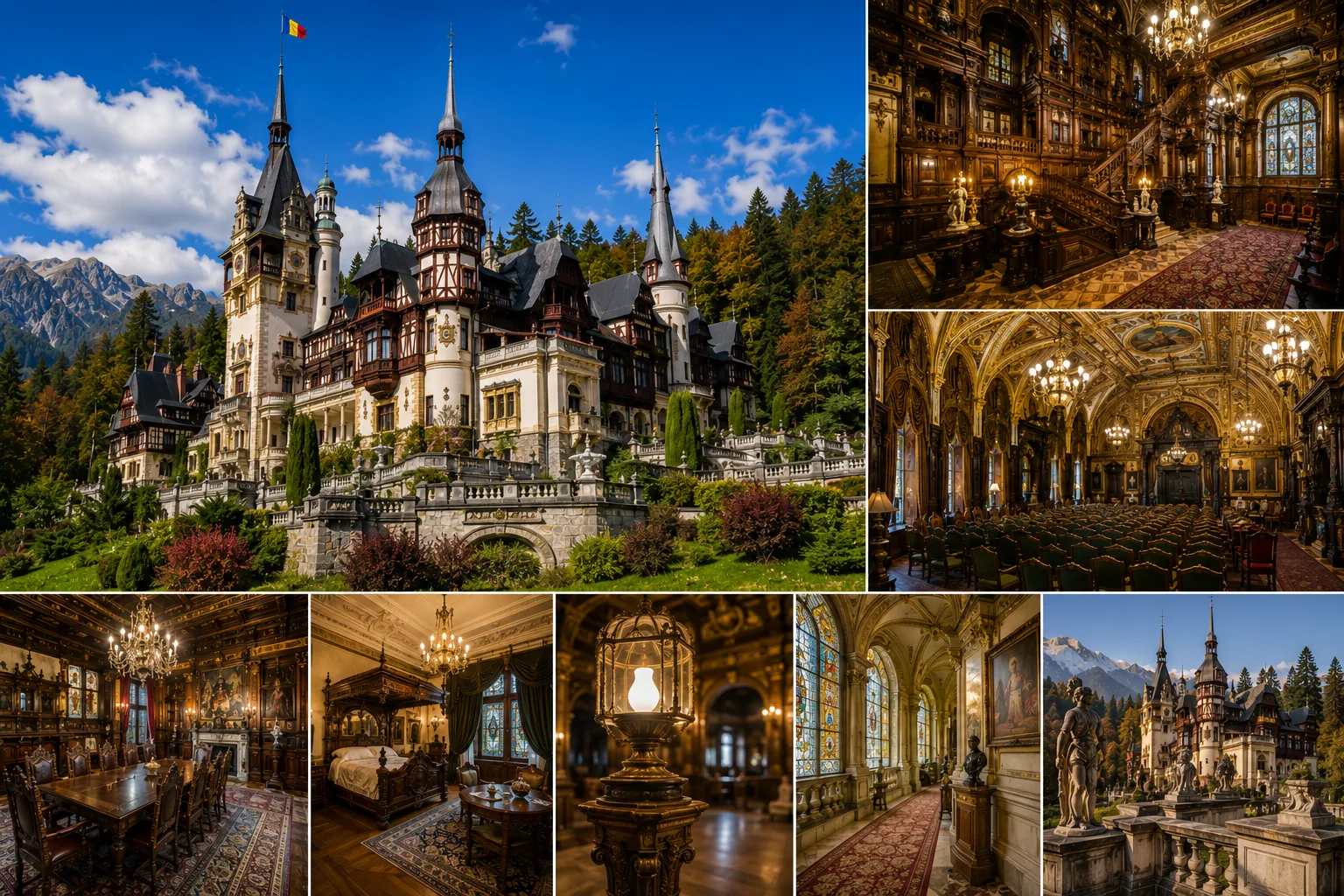 Castelul Peleș, Sinaia: bijuteria regală și primul castel electrificat din Europa