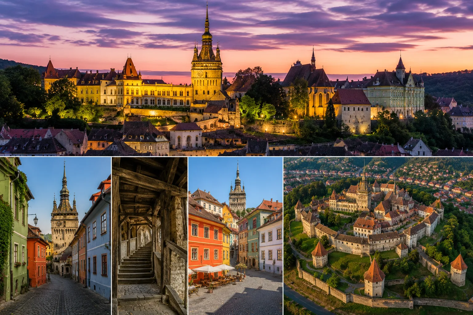 Cetatea Sighișoara: singura cetate medievală locuită din Europa