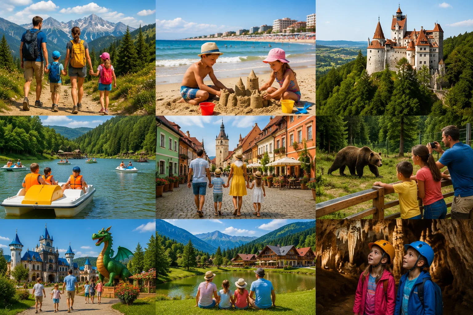 Vacanță de vară cu copiii: idei și destinații în România