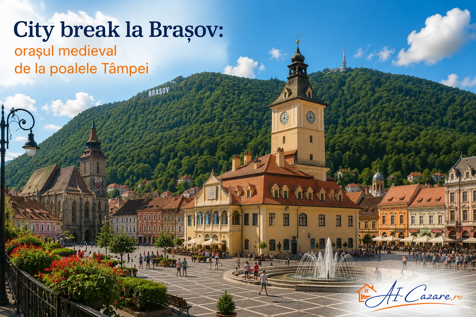 City break la Brașov: orașul medieval de la poalele Tâmpei