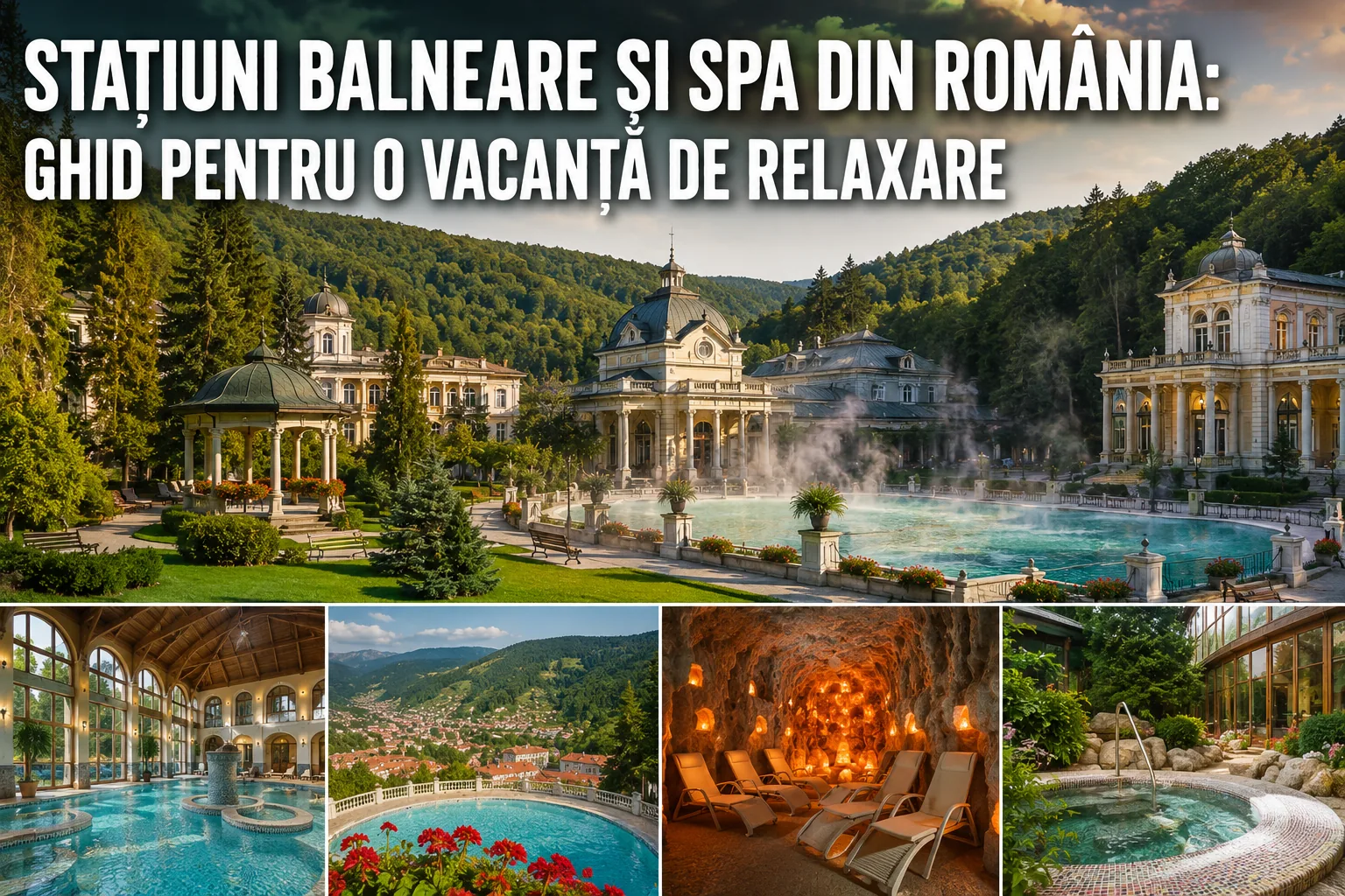 Stațiuni balneare și spa din România: ghid pentru o vacanță de relaxare