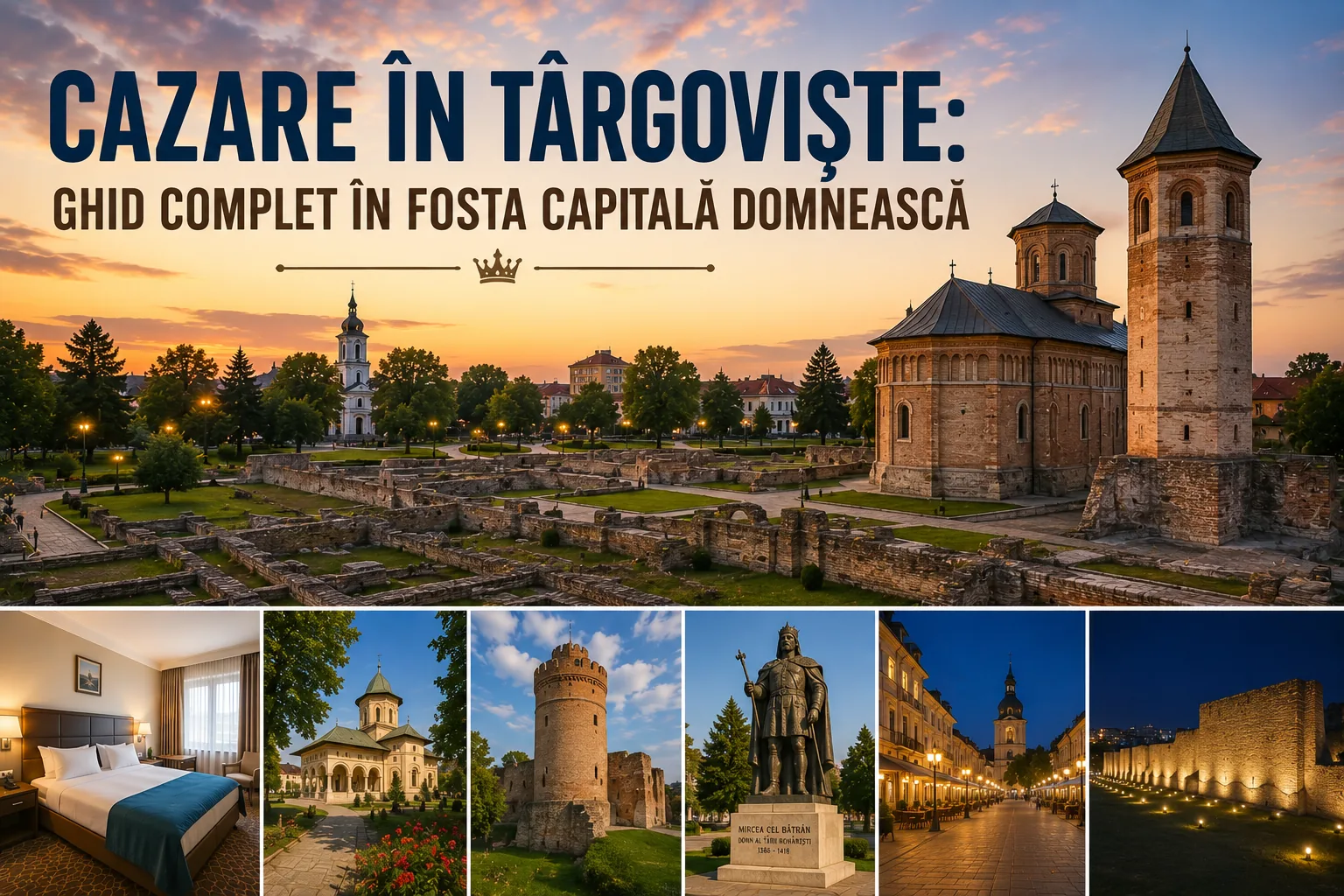 Cazare în Târgoviște: ghid complet în fosta capitală domnească