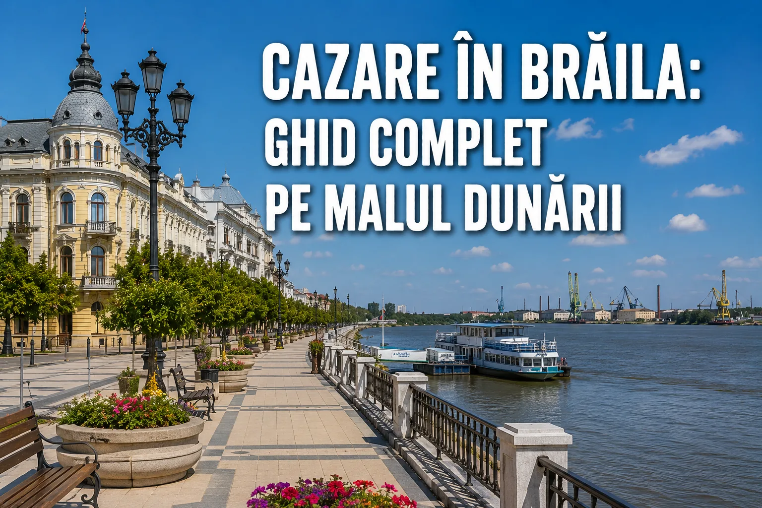 Cazare în Brăila: ghid complet pe malul Dunării