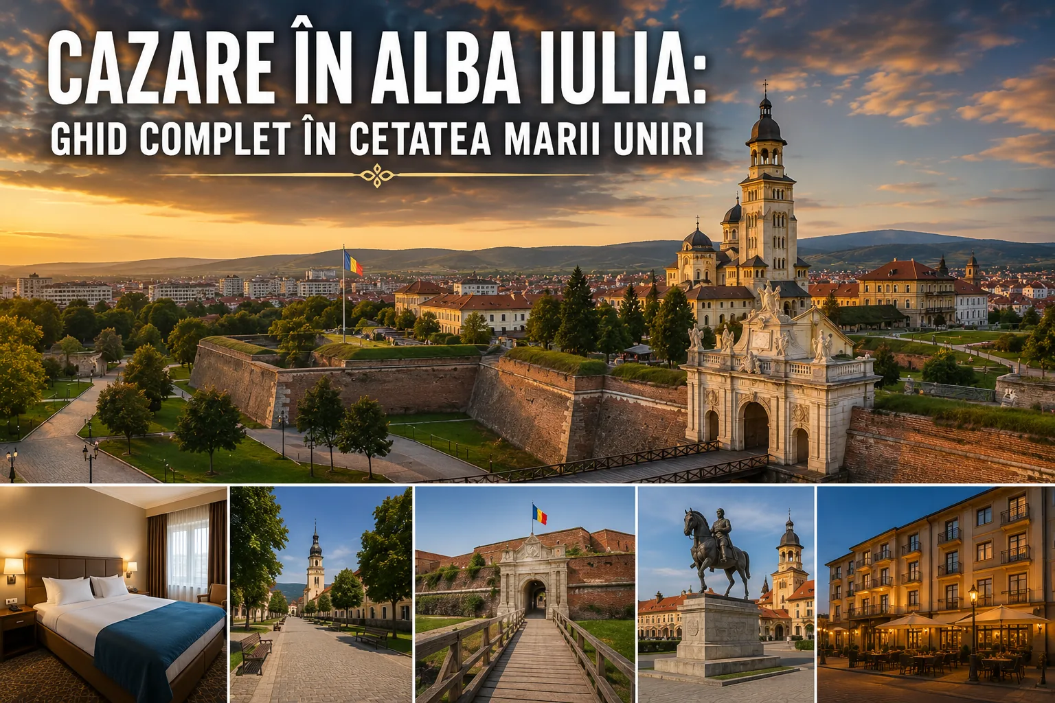Cazare în Alba Iulia: ghid complet în cetatea Marii Uniri