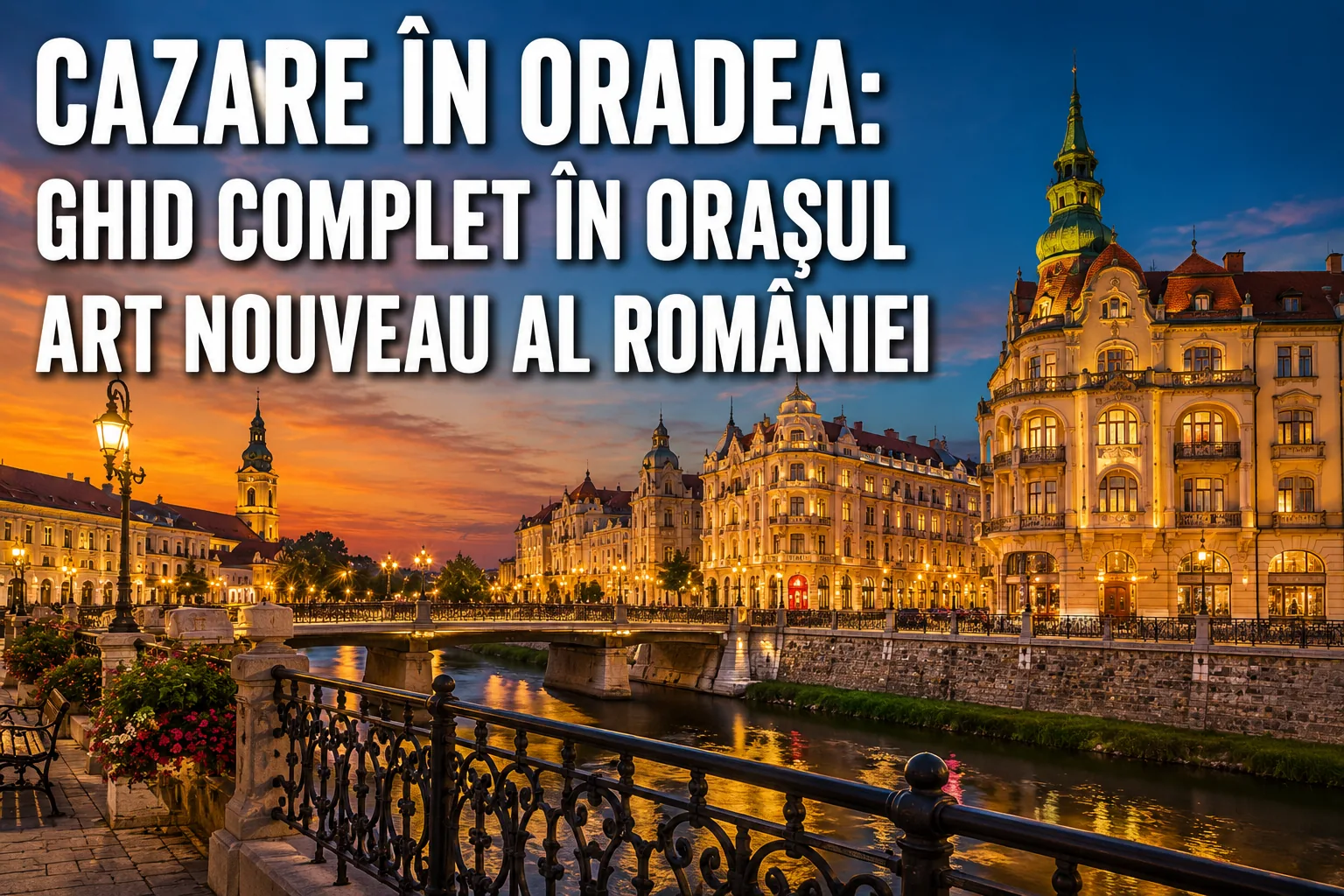 Cazare în Oradea: ghid complet în orașul Art Nouveau al României