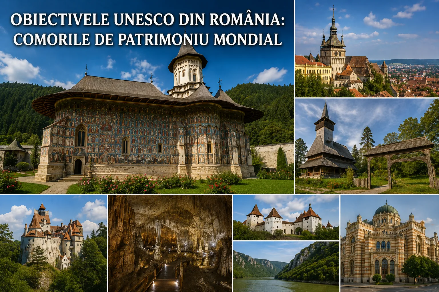 Obiectivele UNESCO din România: comorile de patrimoniu mondial