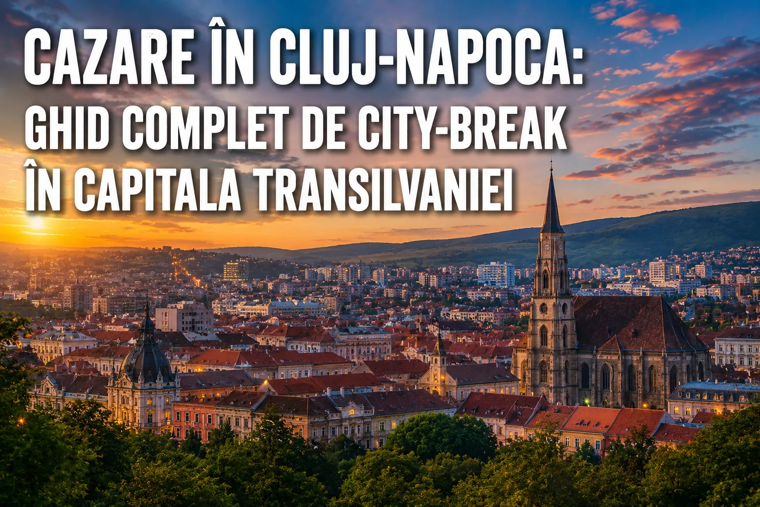 Cazare în Cluj-Napoca: ghid complet de city-break în capitala Transilvaniei