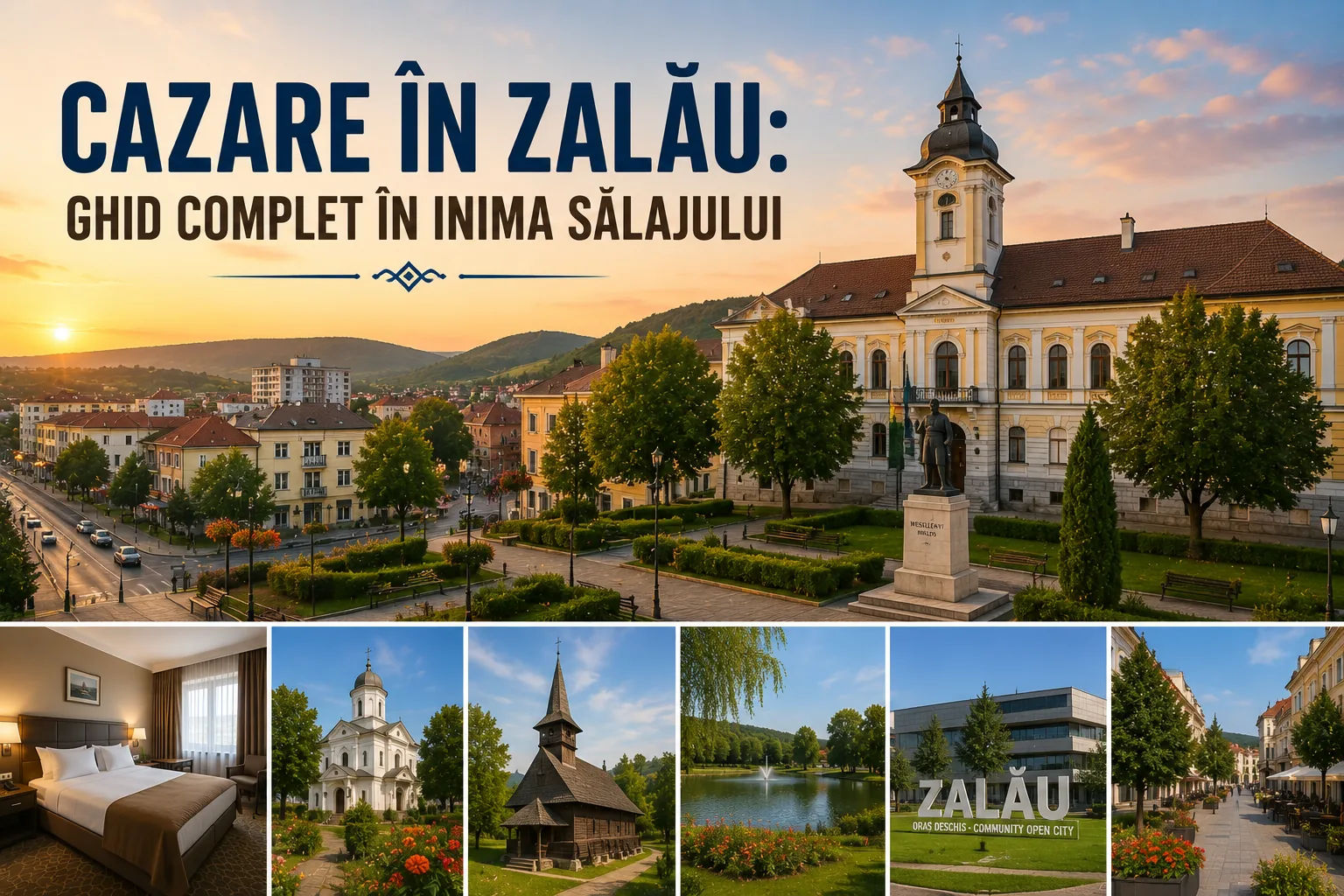 Cazare în Zalău: ghid complet în inima Sălajului