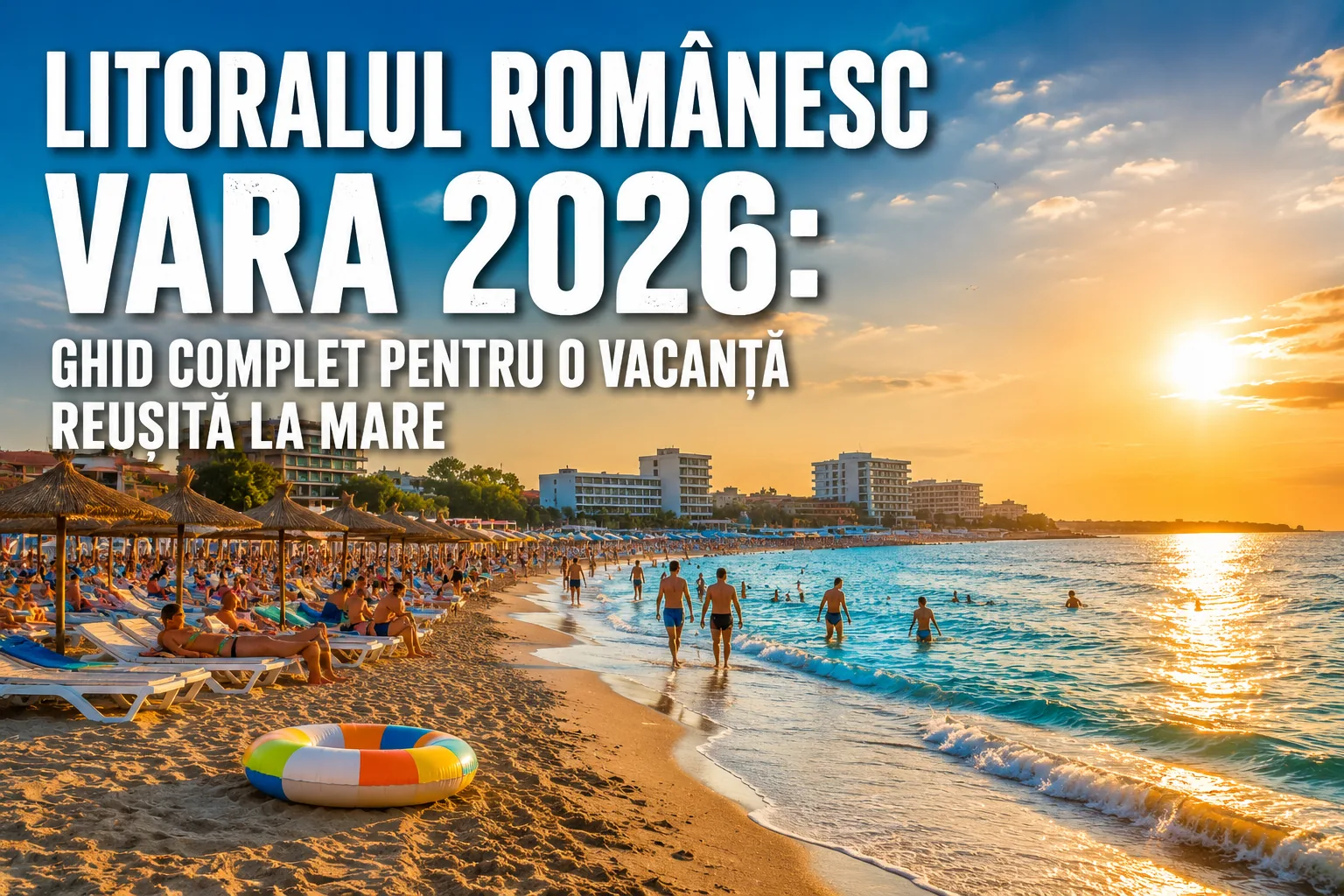 Litoralul românesc vara 2026: ghid complet pentru o vacanță reușită la mare