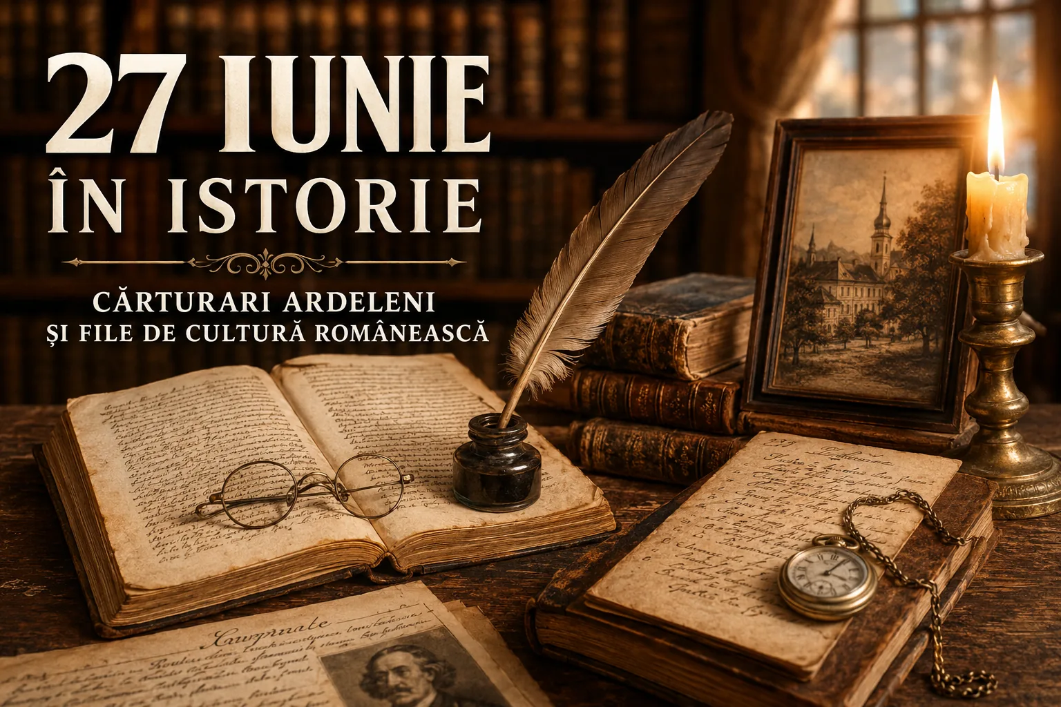 27 iunie în istorie: cărturari ardeleni și file de cultură românească