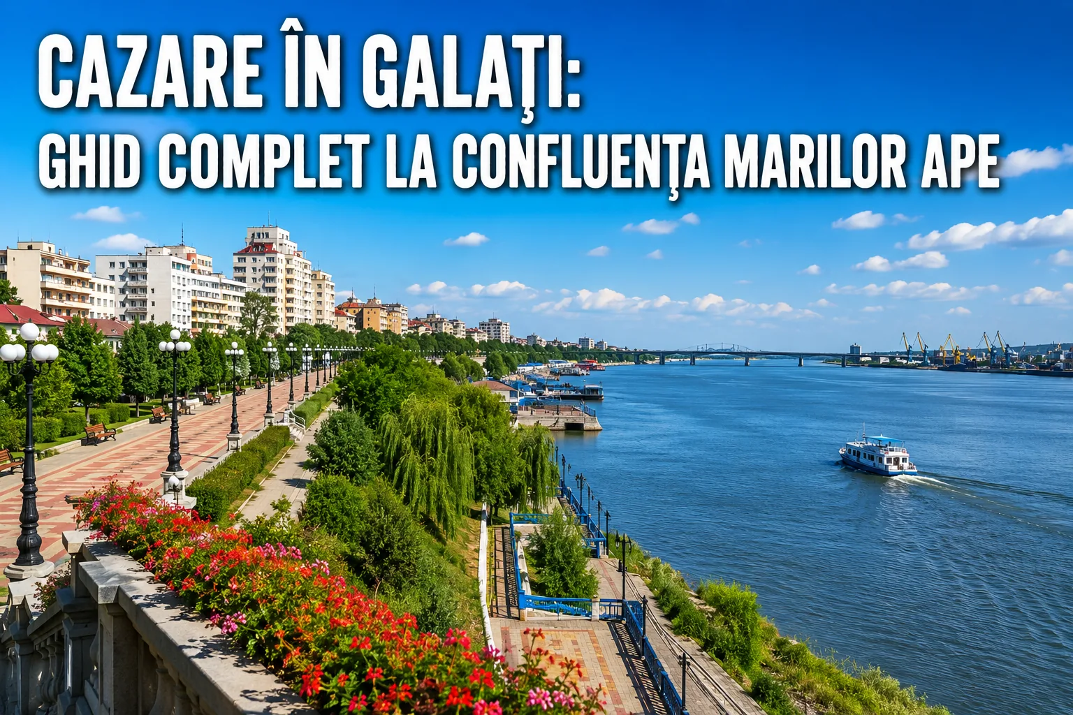 Cazare în Galați: ghid complet la confluența marilor ape