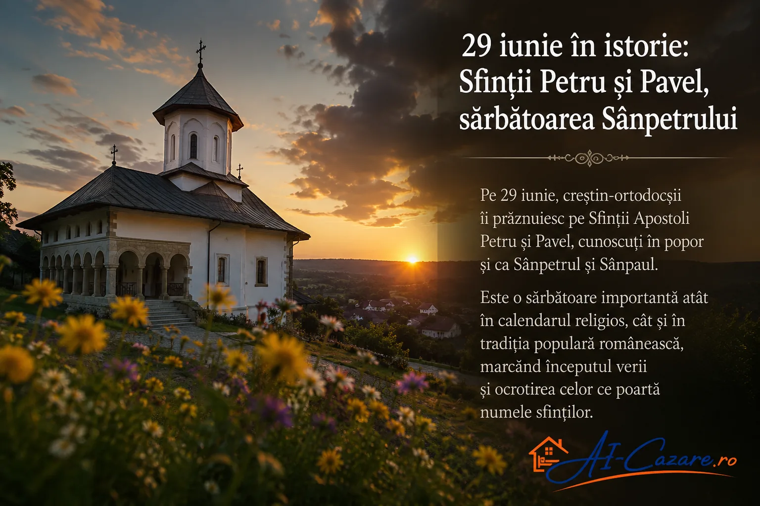 29 iunie în istorie: Sfinții Petru și Pavel, sărbătoarea Sânpetrului