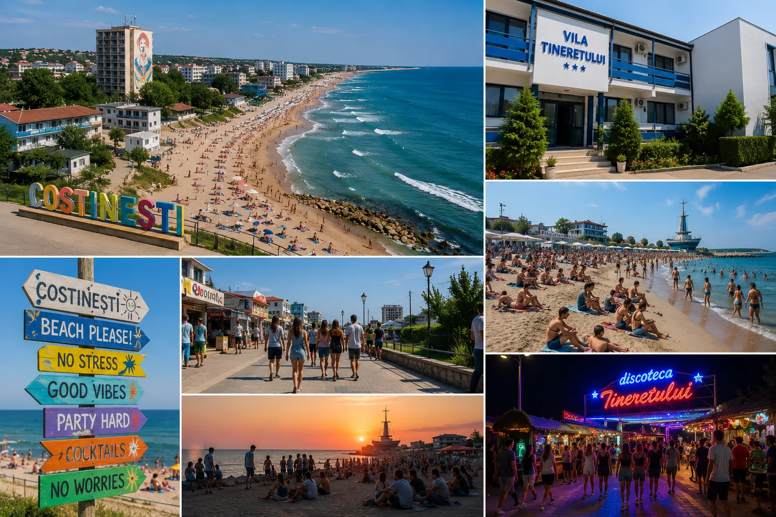 Cazare în Costinești: ghid complet, stațiunea tinerilor de la mare