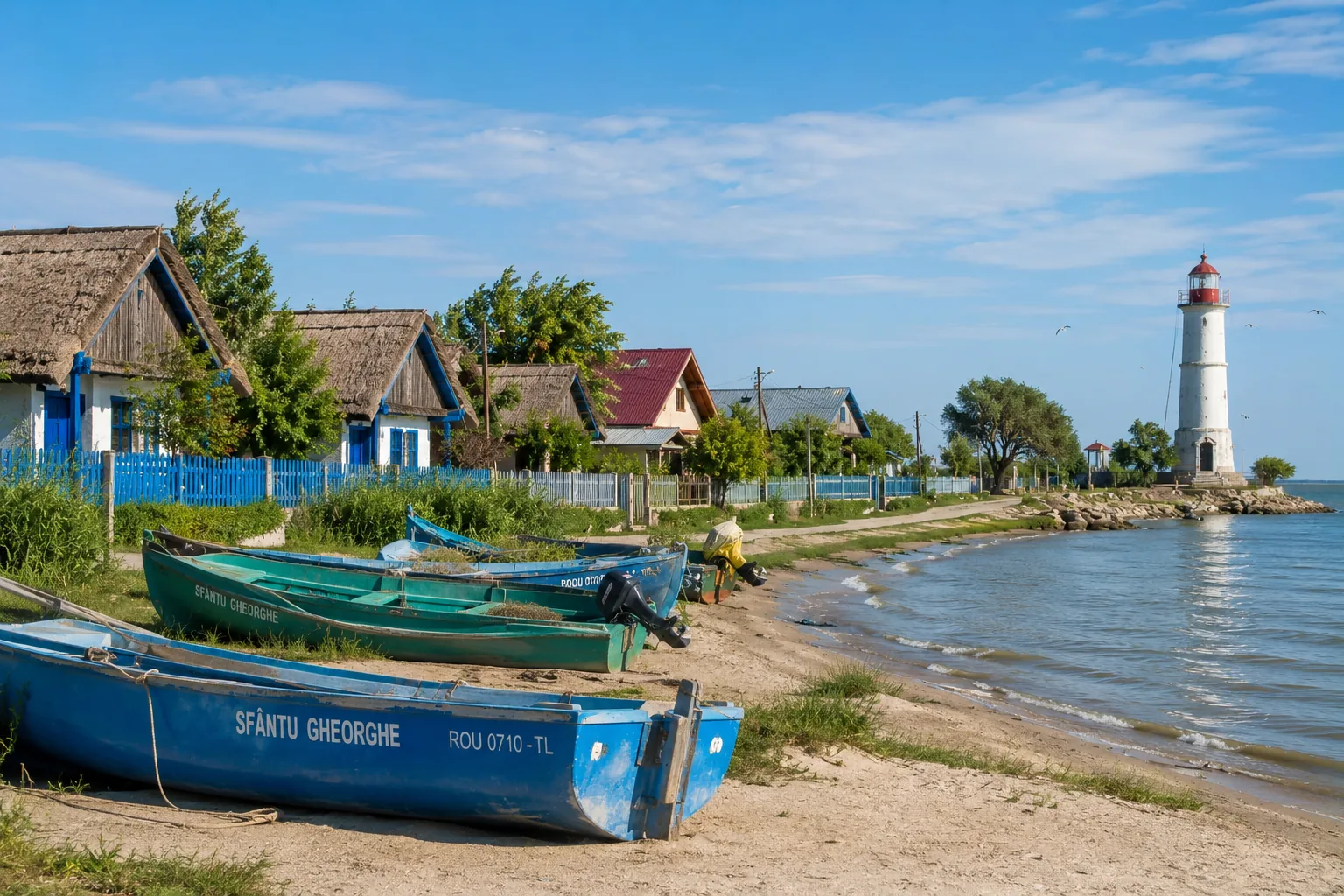 Cazare în Sfântu Gheorghe (Delta Dunării): ghid complet, satul de la gura Dunării