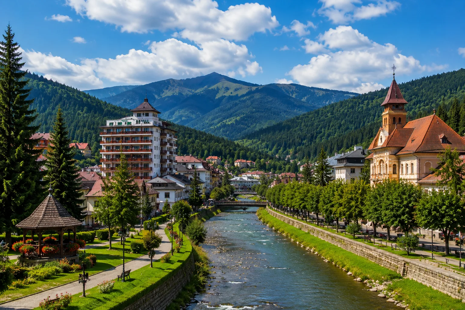 Cazare în Vatra Dornei: ghid complet, stațiune montană și balneară din Bucovina