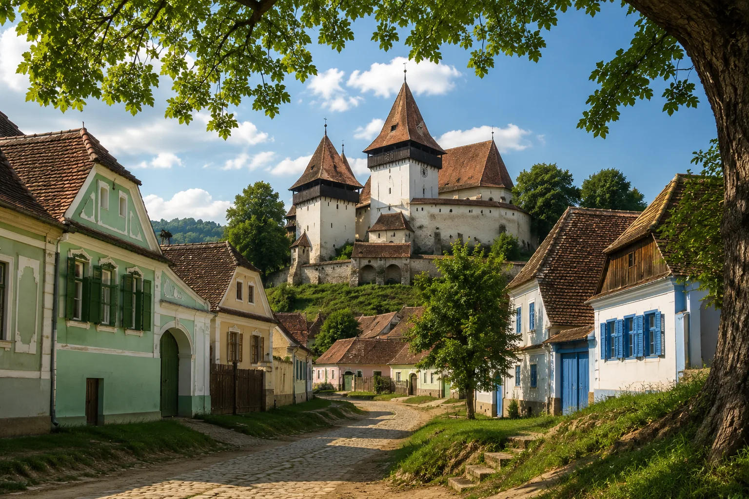Cazare în Viscri: ghid complet în satul săsesc cu biserică fortificată UNESCO