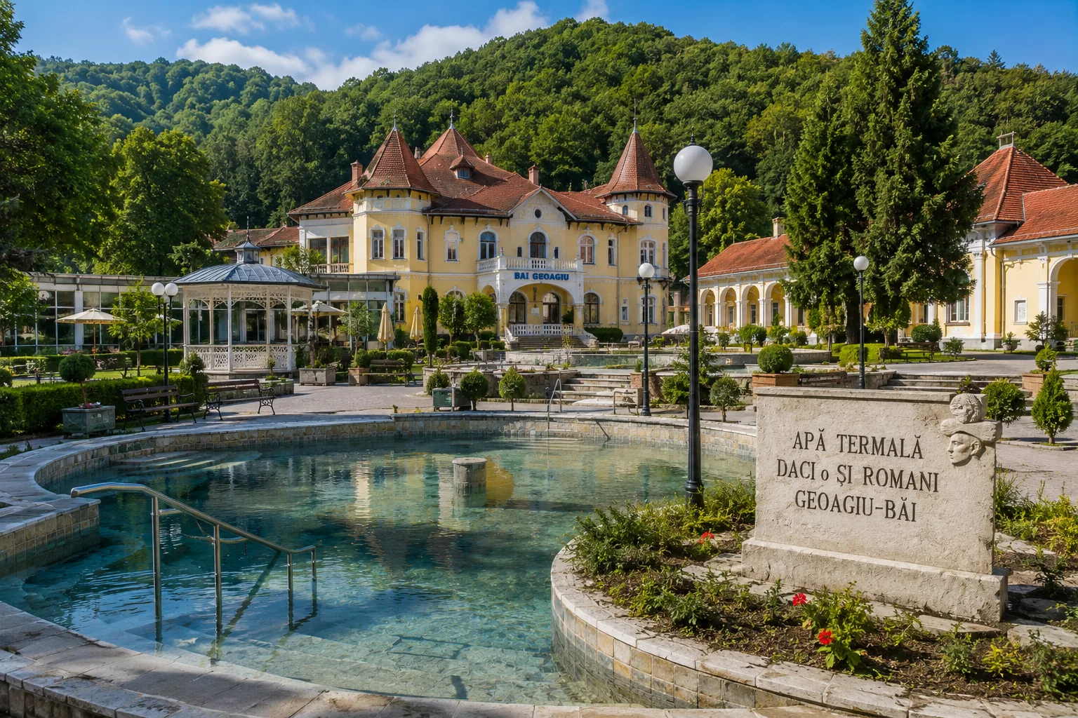 Cazare în Geoagiu-Băi: ghid complet, stațiunea termală a dacilor și romanilor
