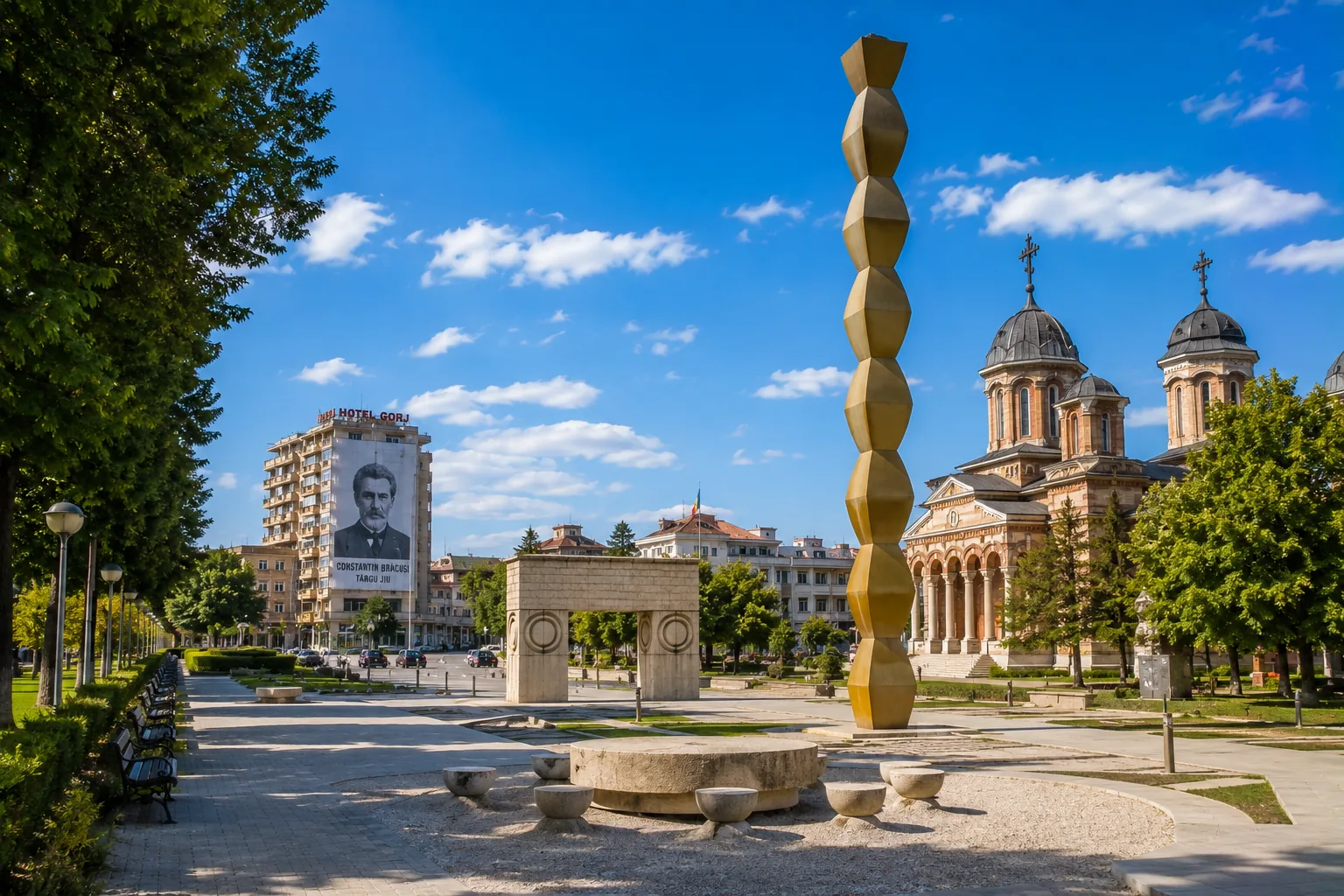Cazare în Târgu Jiu: ghid complet în orașul lui Brâncuși