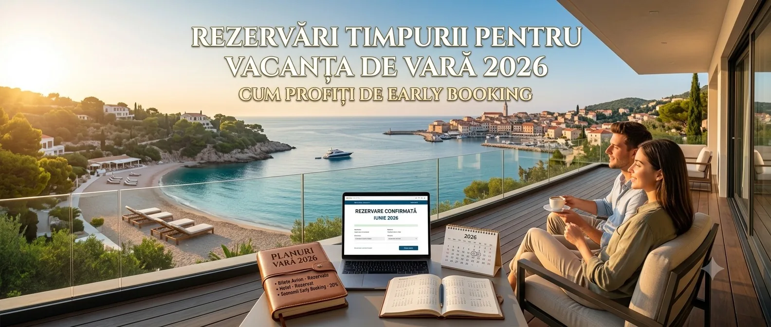 Rezervări timpurii pentru vacanța de vară 2026: cum profiți de early booking