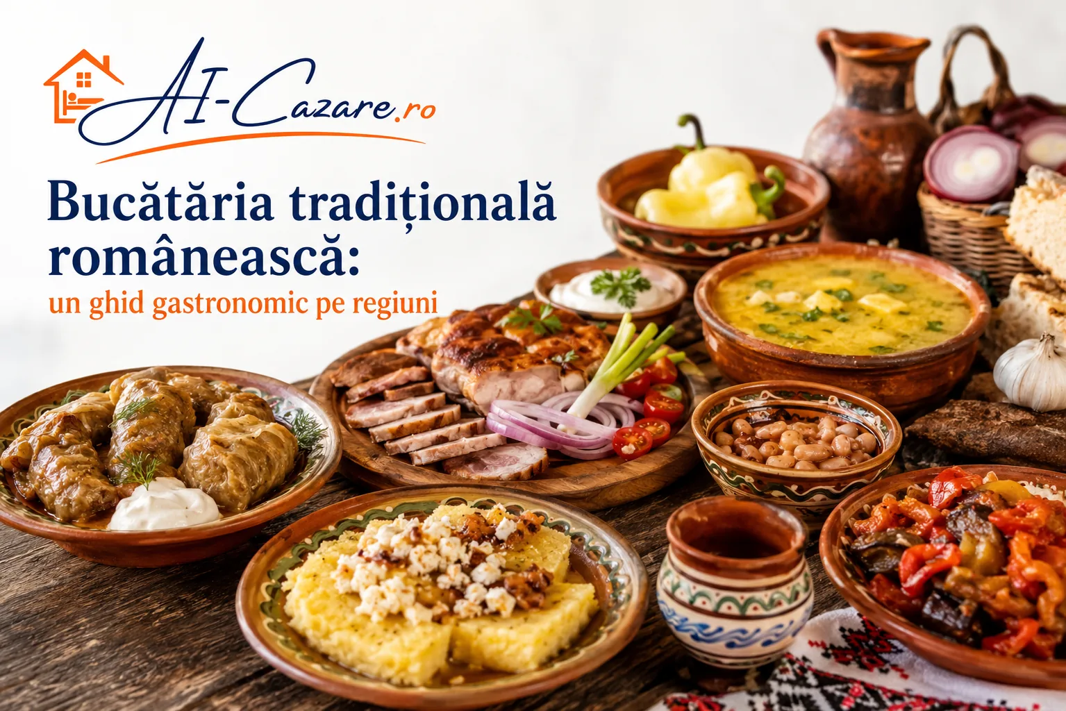 Bucătăria tradițională românească: un ghid gastronomic pe regiuni