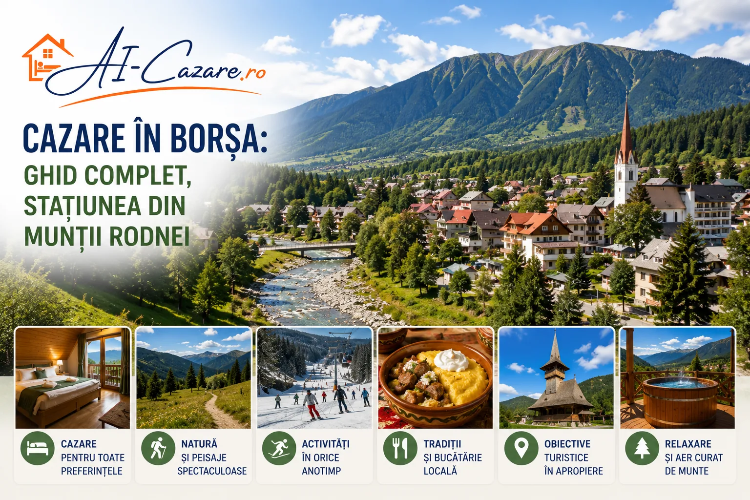 Cazare în Borșa: ghid complet, stațiunea din Munții Rodnei
