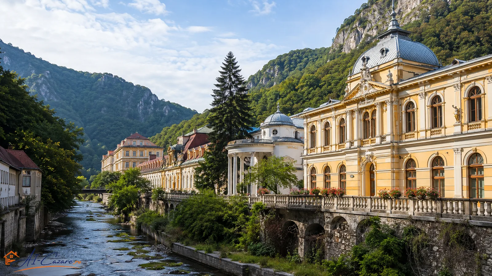 Cazare în Băile Herculane: ghid complet în cea mai veche stațiune din România