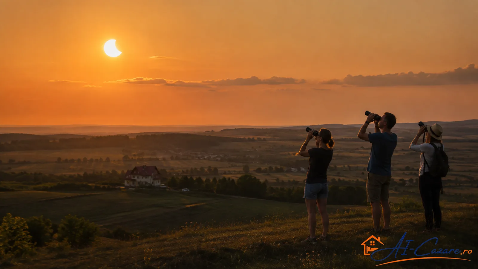 Eclipsa de Soare din 12 august 2026: unde se vede din România