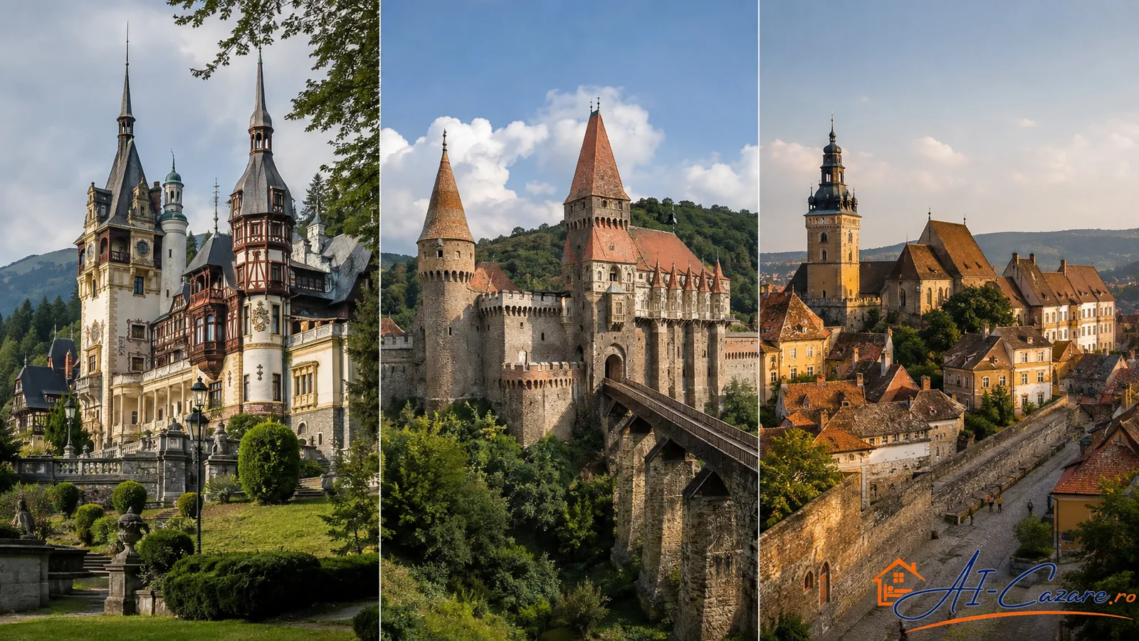 Cele mai frumoase castele și cetăți din România
