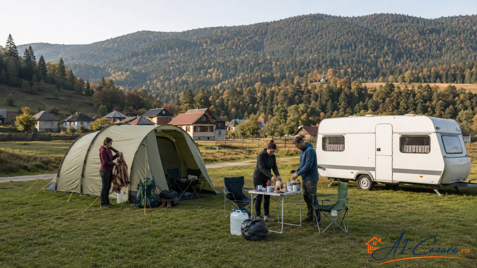 Camping în România: ghid pentru turism cu cortul și rulota