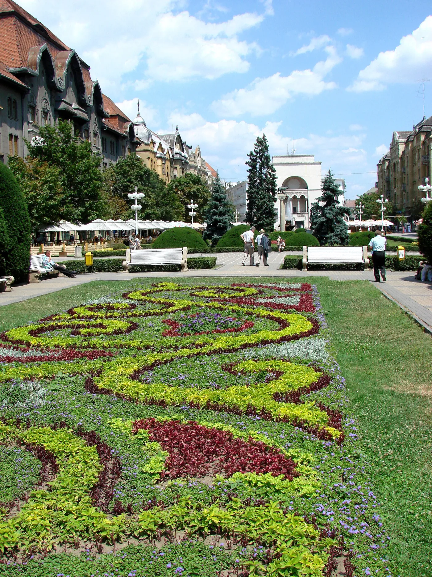 Timișoara - Parcul Central și Canalul Bega