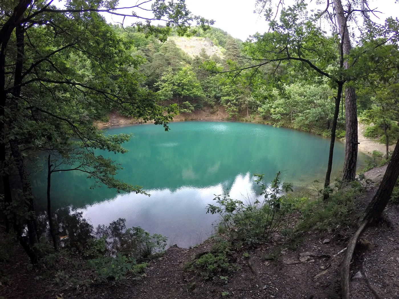Mânzălești - Lacul Albastru